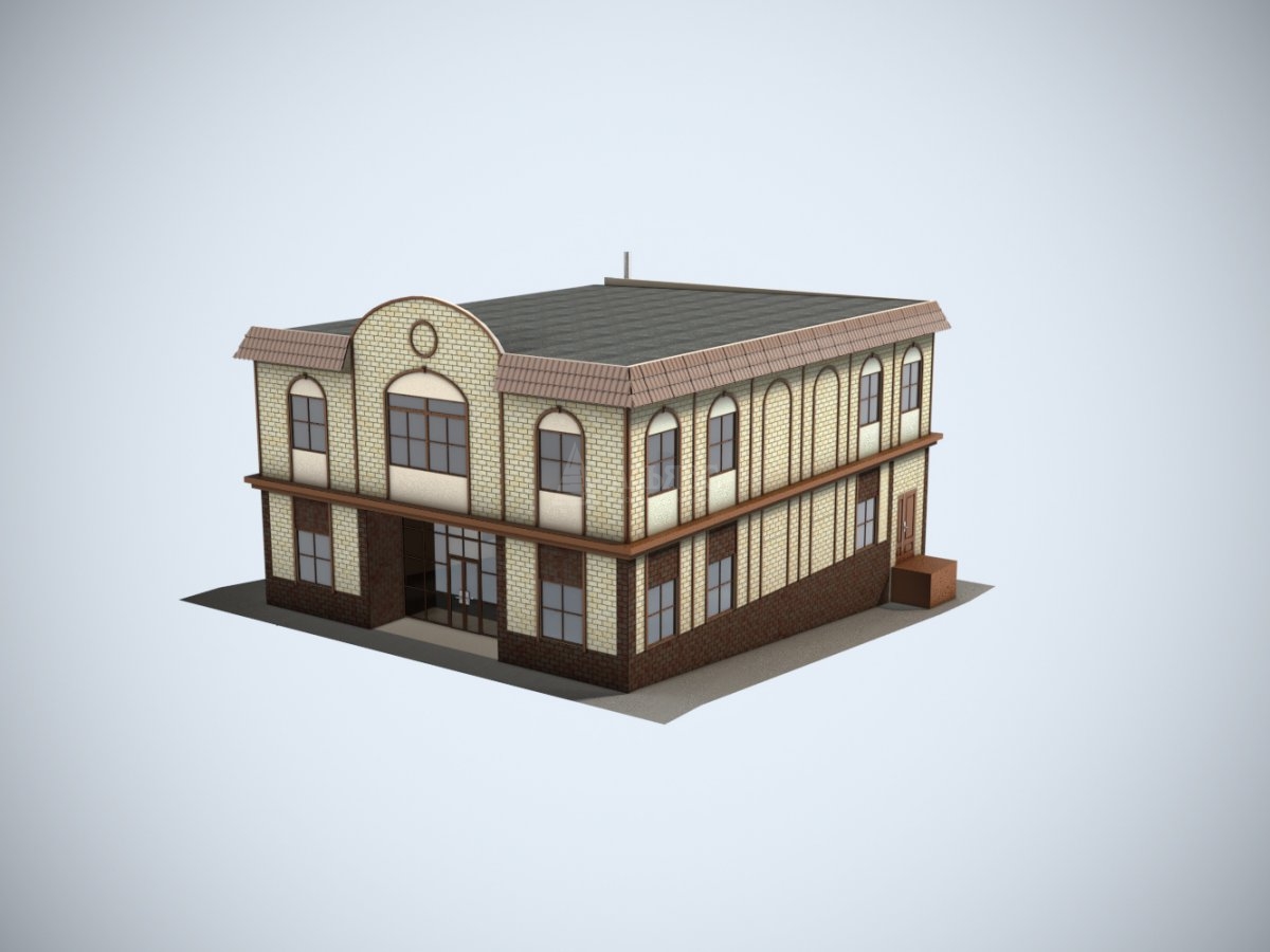 3D визуализация Магазин из сэндвич-панелей - фото 10