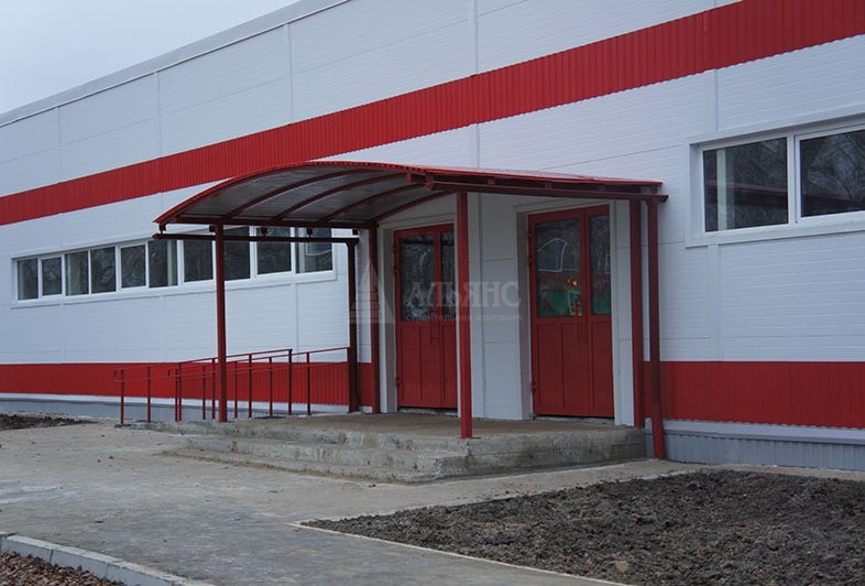 Фирменный магазин "Магнит" из сэндвич панелей - фото 6